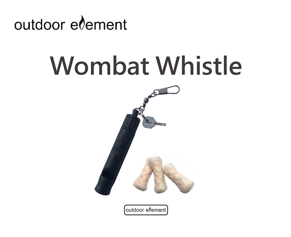 Outdoor Element Wombat Whistle防水火種盒口哨