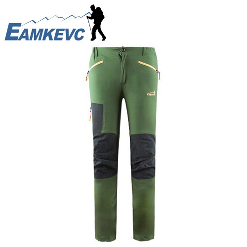 EAMKEVC 彈性透氣快乾褲 女款 綠色