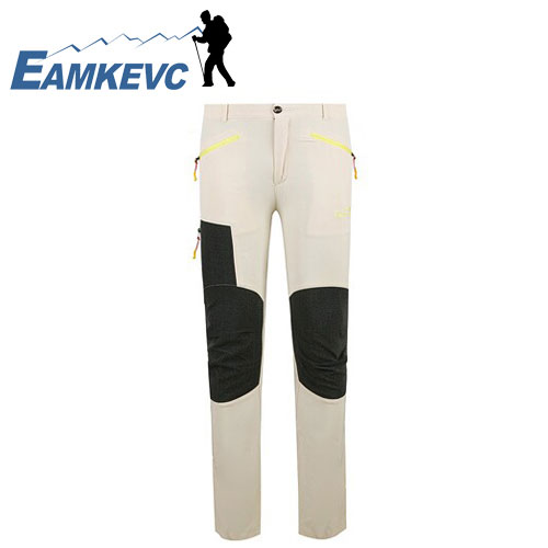 EAMKEVC 彈性透氣快乾褲 女款 卡其