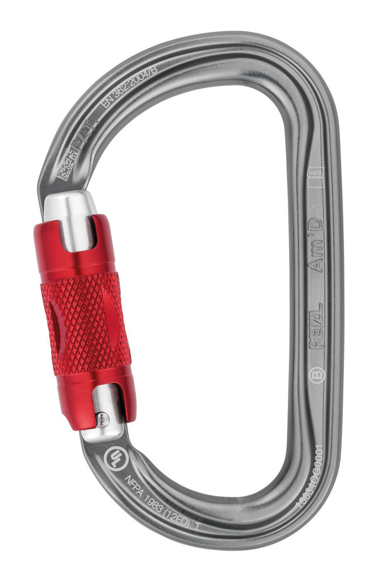 PETZL Am'D 非對稱鉤環(二段鎖 2段自動鎖) 