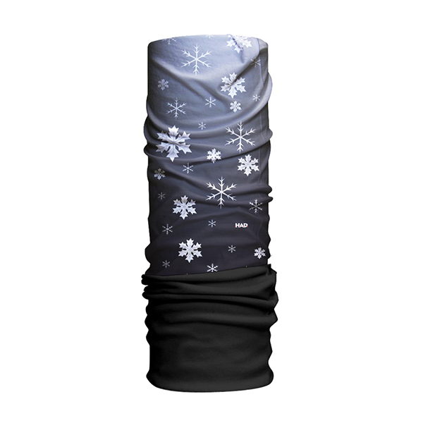 HAD Fleece 保暖系列 暗夜雪花 + 黑色刷毛頭巾
