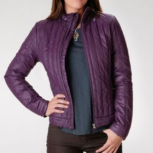 prAna Kasi Jacket 女保暖外套 梅紅色