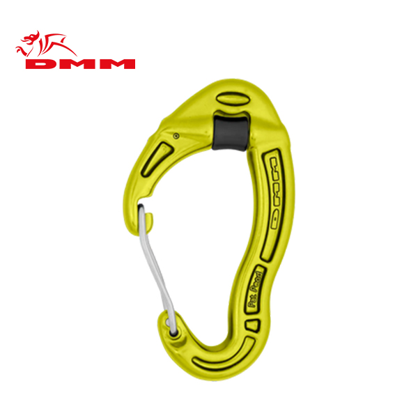 DMM Revolver Wiregate 鋁合金滑輪無鎖鉤環 滑輪鉤環 萊姆