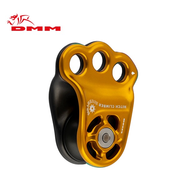 DMM Hitch Climber Eccentric 高效率三孔偏軸滑輪 金色