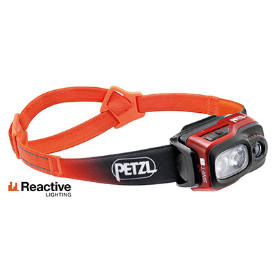 PETZL SWIFT RL 橘 1100流明 頭燈