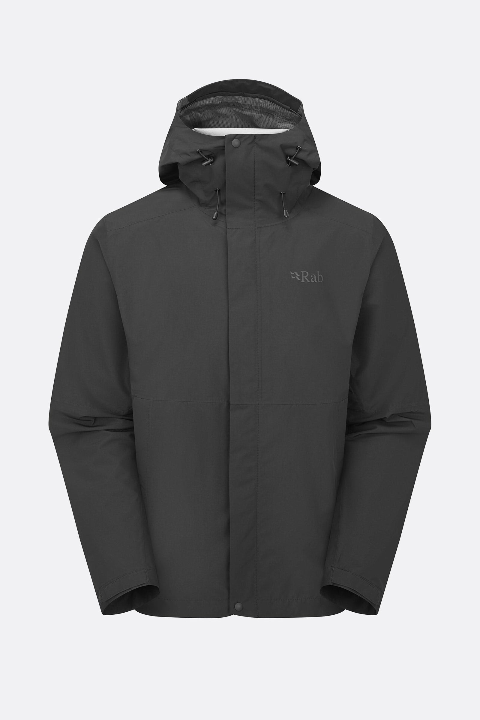Rab Downpour Jacket 輕量防風防水連帽外套 男款 黑色 單層
