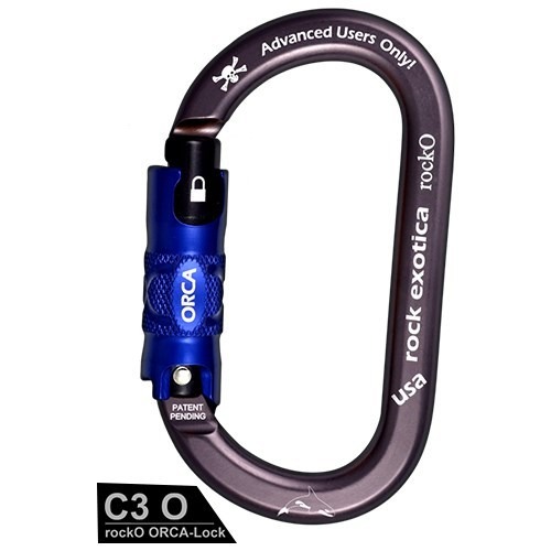 Rock Exotica rockO ORCA-Lock O型三段自動鎖鉤環 O環 自動鎖