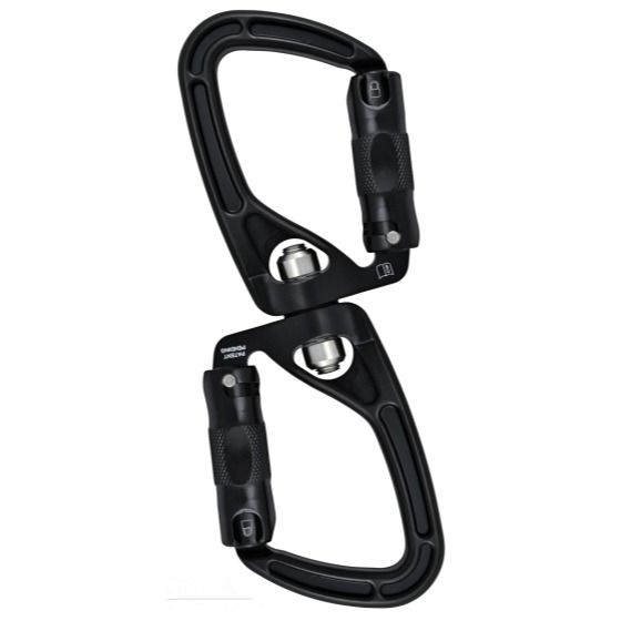 Rock Exotica SwivaBiner Auto-Lock 萬向轉軸三段自動鎖雙鉤環 萬向鉤環