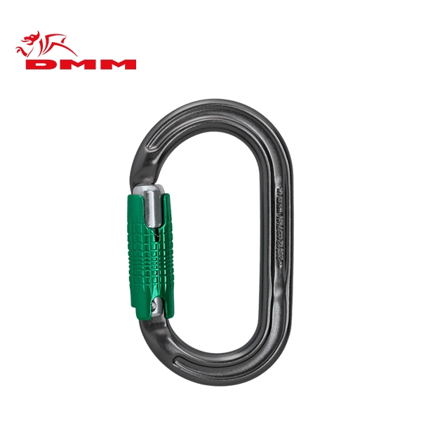 英國DMM Ultra O Locksafe 鋁合金O形三段鎖鉤環 鈦色 O環