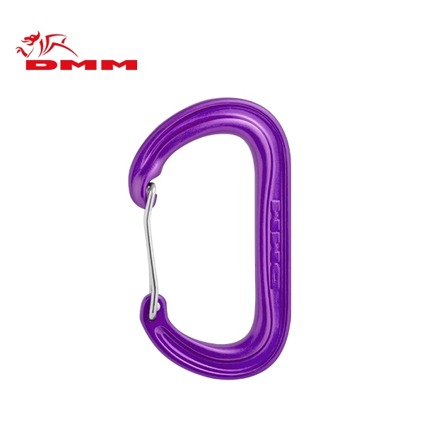 DMM WallDO 鋁合金無鎖鉤環 快扣 紫色