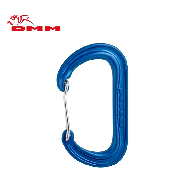 DMM WallDO 鋁合金無鎖鉤環 快扣 藍色