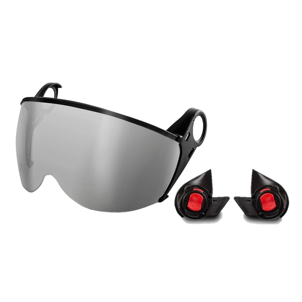 KASK Zenith Visor 護目鏡(反光銀)+安裝配件 反光銀 ZEN VISOR面鏡 適用KASK Zenith系列 