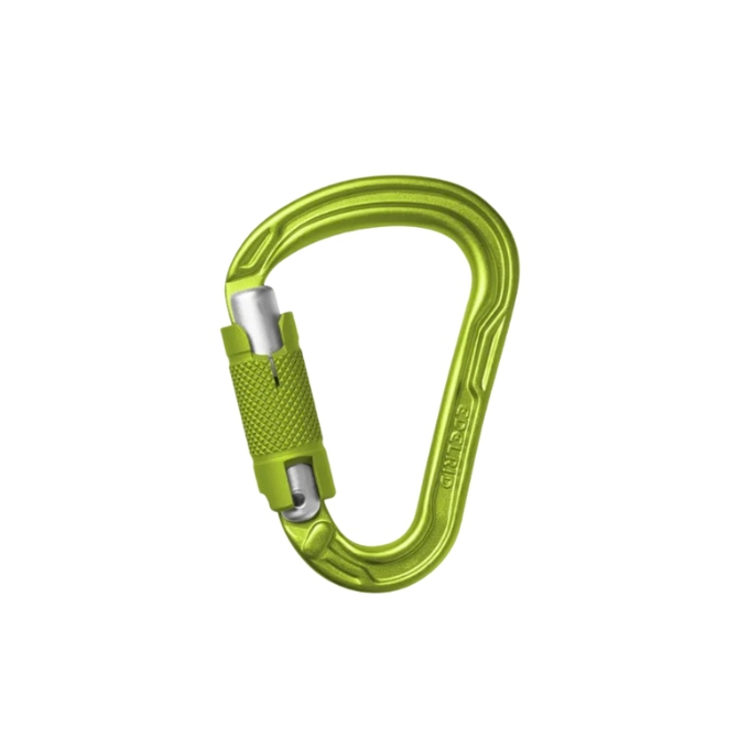 德國EDELRID HMS STRIKE TWIST勾環(綠) 鉤環 自動鎖