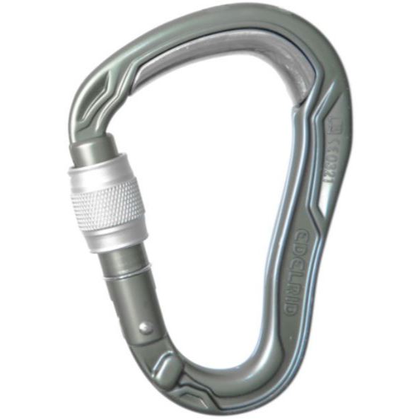 德國 EDELRID HMS BULLETPROOF SCREW 手動鎖鉤環 鈎環