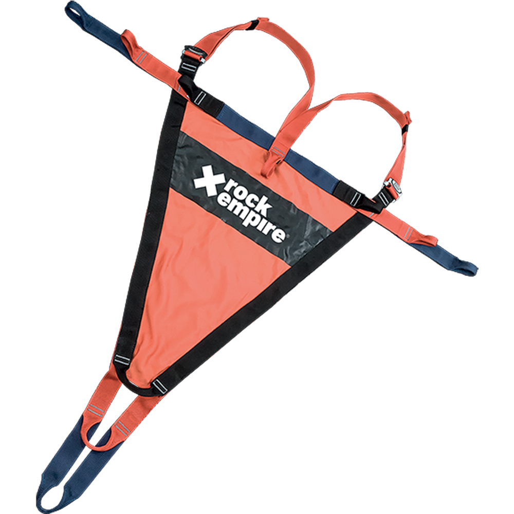 Rock Empire Alpha 雙肩帶簡易三角形吊帶 one size 橘黑色 救援