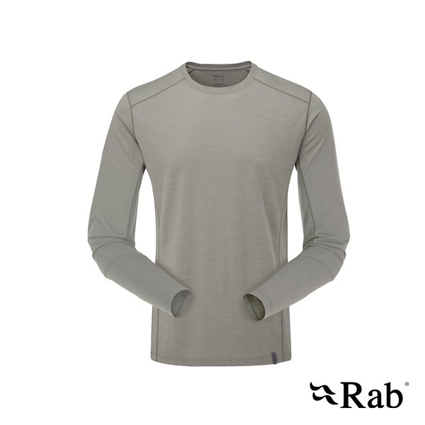 RAB 石灰 Syncrino Base LS Tee 羊毛混紡長袖排汗衣 男款