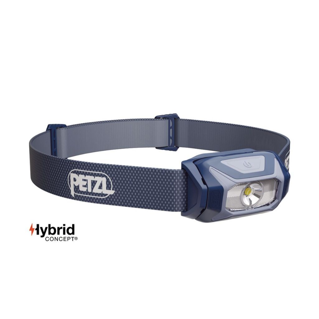  PETZL 2025年新款 TIKKINA 300流明 頭燈 92g 寬光 IPX4 藍色