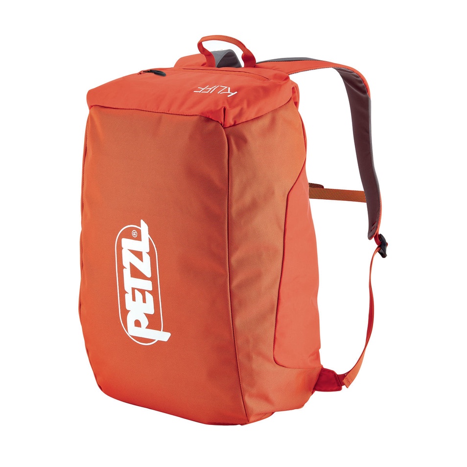 伊凱文戶外  PETZL KLIFF 收繩袋 Rope Bags 紅/橘色