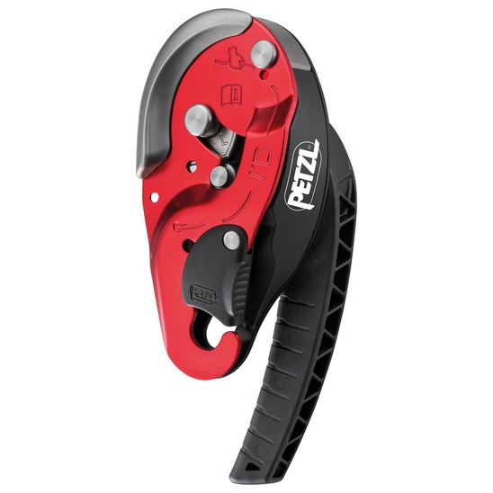 PETZL 下降器 I'D L 紅 DESCENDERS 開發票 防恐慌自動制停下降器 救援