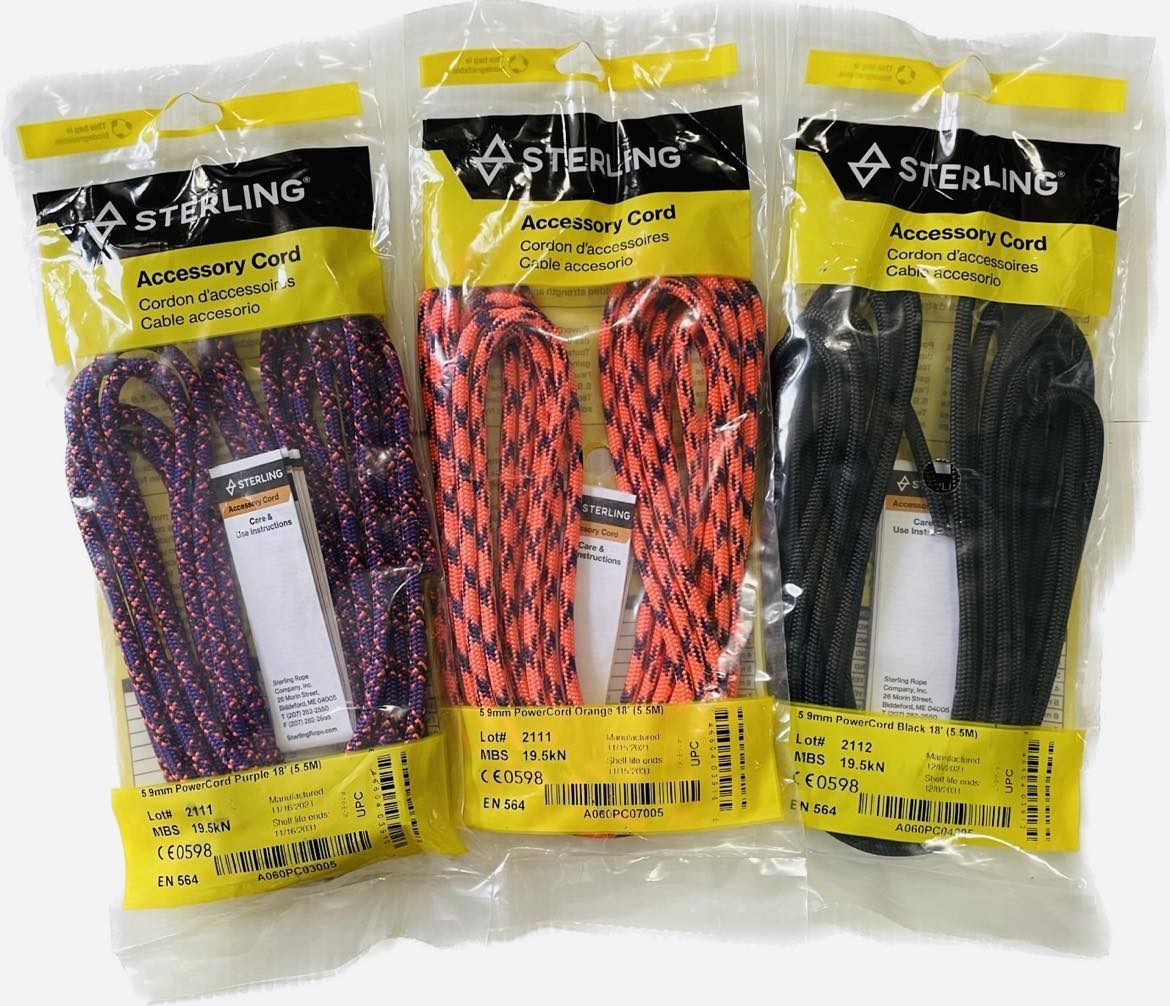 Sterling 高強度輔助繩 5.9mm PowerCord 7.6M