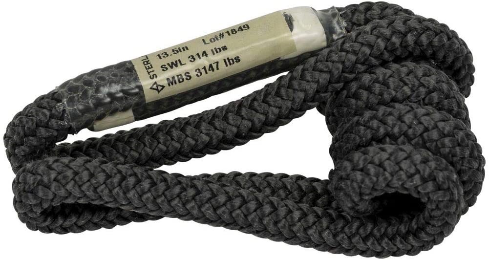 Sterling 耐熱摩擦繩圈/普魯士繩圈 HollowBlock2 Loop 黑色 19.0