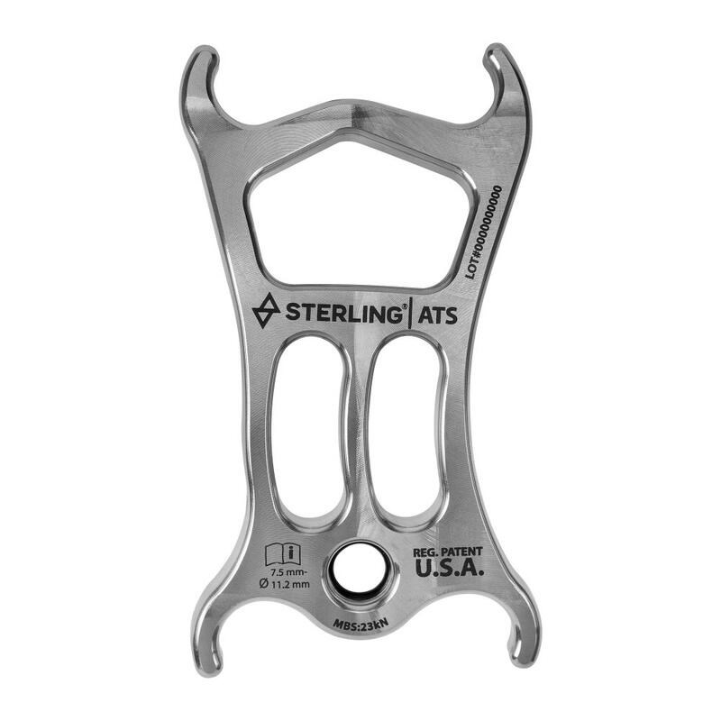 Sterling 下降器/確保器 ATS Device不銹鋼款 溪降、峽谷探險、攀岩