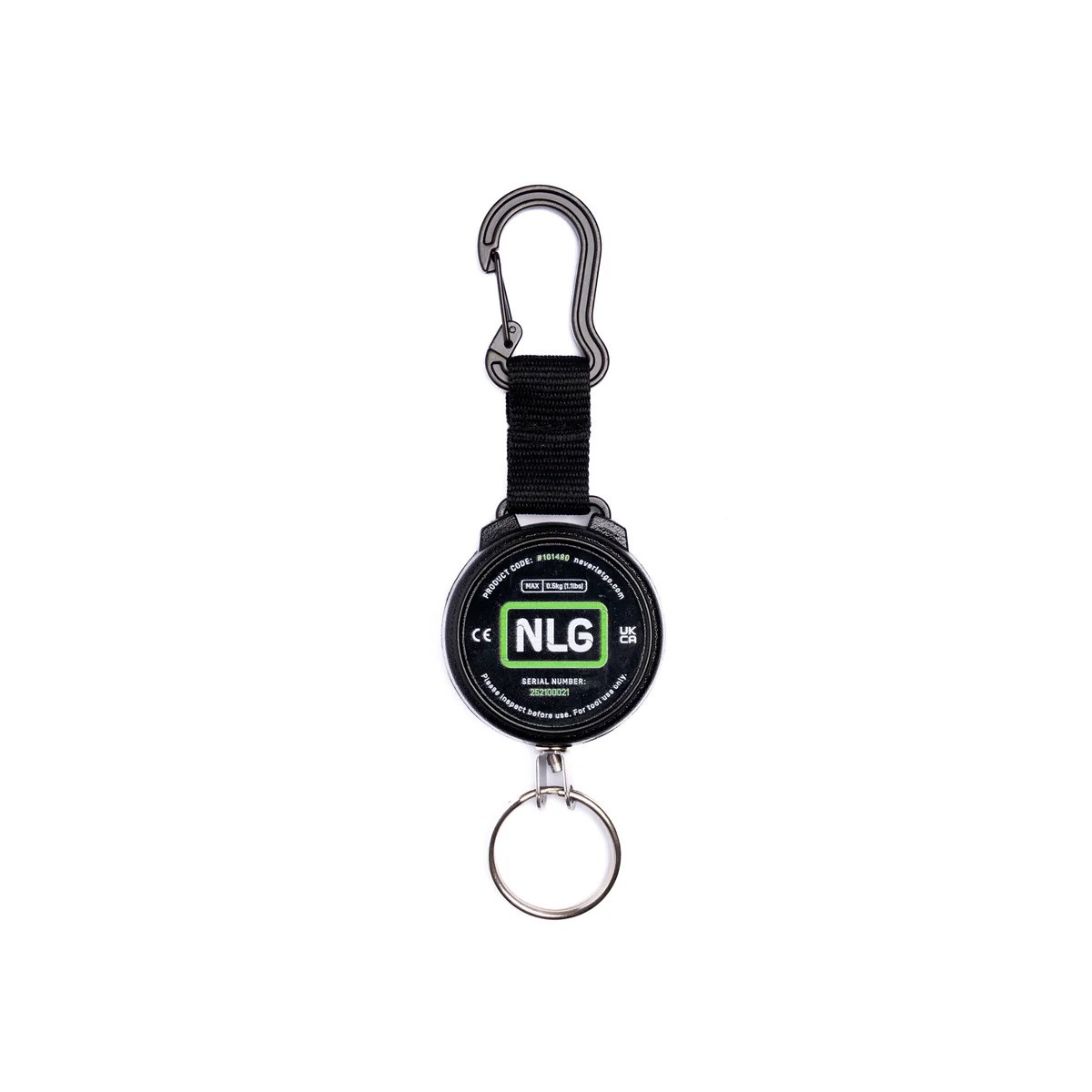 NLG 迷你伸縮工具挽索 (扣環-O環) Mini Retractable Tool Lanyard