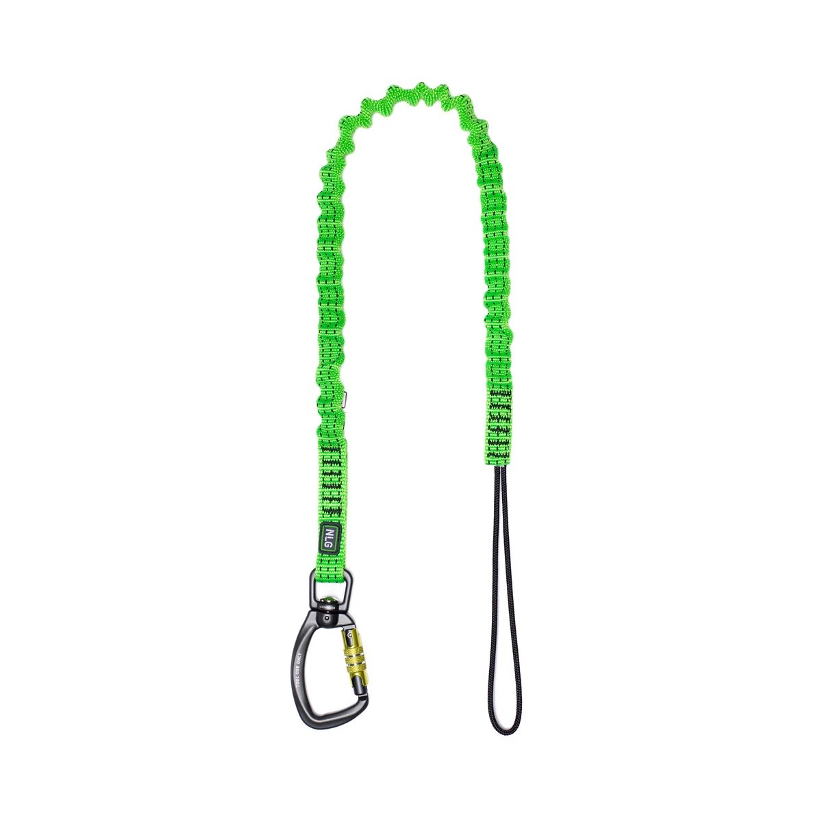 NLG 彈⼒⼯具挽索(萬向鉤環-繩圈) Bungee Tool Lanyard