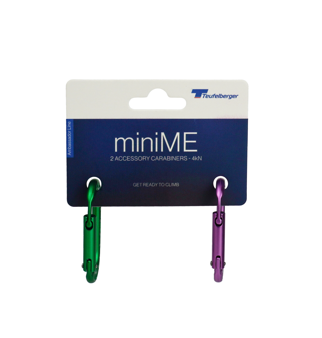 Teufelberger 迷你鉤環 miniME snap 無鎖款式 2入