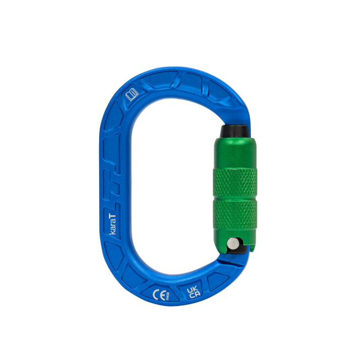 Teufelberger 輕巧強大自動鎖鉤環 karaT carabiner