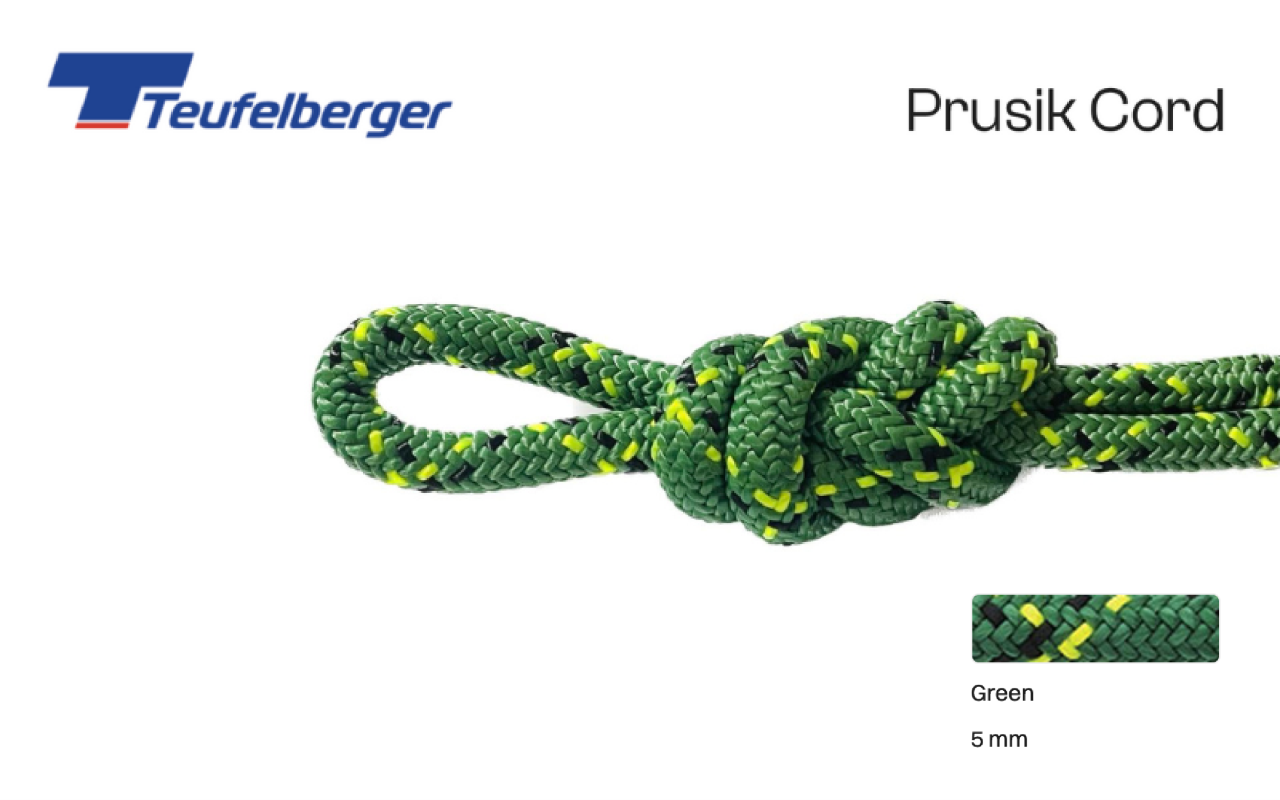 Teufelberger Prusik Cord 普魯士專用繩 300ft / 90m 5mm