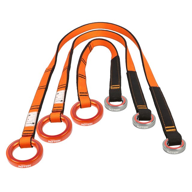 Notch 樹木假杈 Friction Savers with Alu. WEAR SAFE Rings 扁帶式鋁合金大小環 90cm