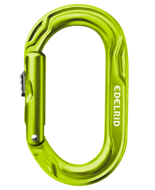 EDELRID Kiwi Slider (3色) 橢圓形登山扣 暗釦式 O 型安全鉤環