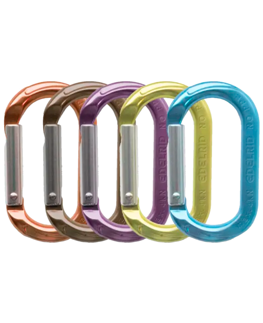 EDELRID Mini O 迷你鉤環 橢圓形登山扣 勾環 O環 (10入)