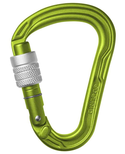Edelrid HMS Strike Screw 3色 鉤環 鎖扣式登山扣
